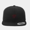 Wool Blend Flat Bill Snapback Cap Thumbnail