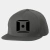 Five-Panel Wool Blend Snapback Cap Thumbnail