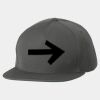 Five-Panel Wool Blend Snapback Cap Thumbnail
