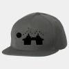 Five-Panel Wool Blend Snapback Cap Thumbnail