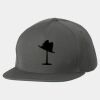 Five-Panel Wool Blend Snapback Cap Thumbnail