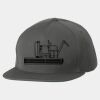 Five-Panel Wool Blend Snapback Cap Thumbnail
