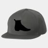 Five-Panel Wool Blend Snapback Cap Thumbnail