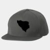 Five-Panel Wool Blend Snapback Cap Thumbnail