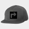 Five-Panel Wool Blend Snapback Cap Thumbnail