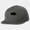 Five-Panel Wool Blend Snapback Cap Thumbnail