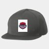 Five-Panel Wool Blend Snapback Cap Thumbnail