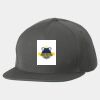 Five-Panel Wool Blend Snapback Cap Thumbnail